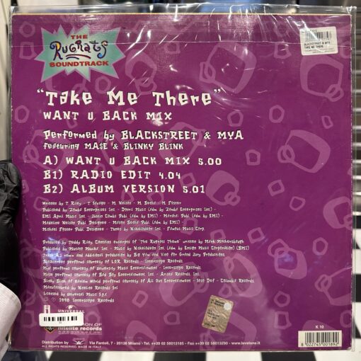 Take Me There by Blackstreet & Mya featuring Mase & Blinky Blink - Image 2