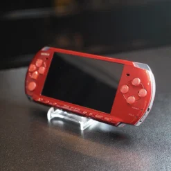 Alternative view of Sony PSP 3000 Red (Modded)