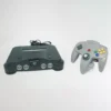nintendo n64 charcoal console bundle