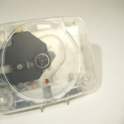 playstation 1 transparent console