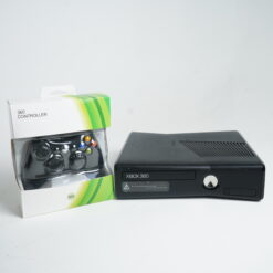 Alternative view of Microsoft Xbox 360 Slim (Black)