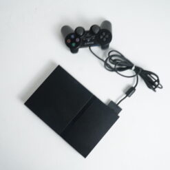Alternative view of Sony PlayStation 2 Slim جهاز [أسود]