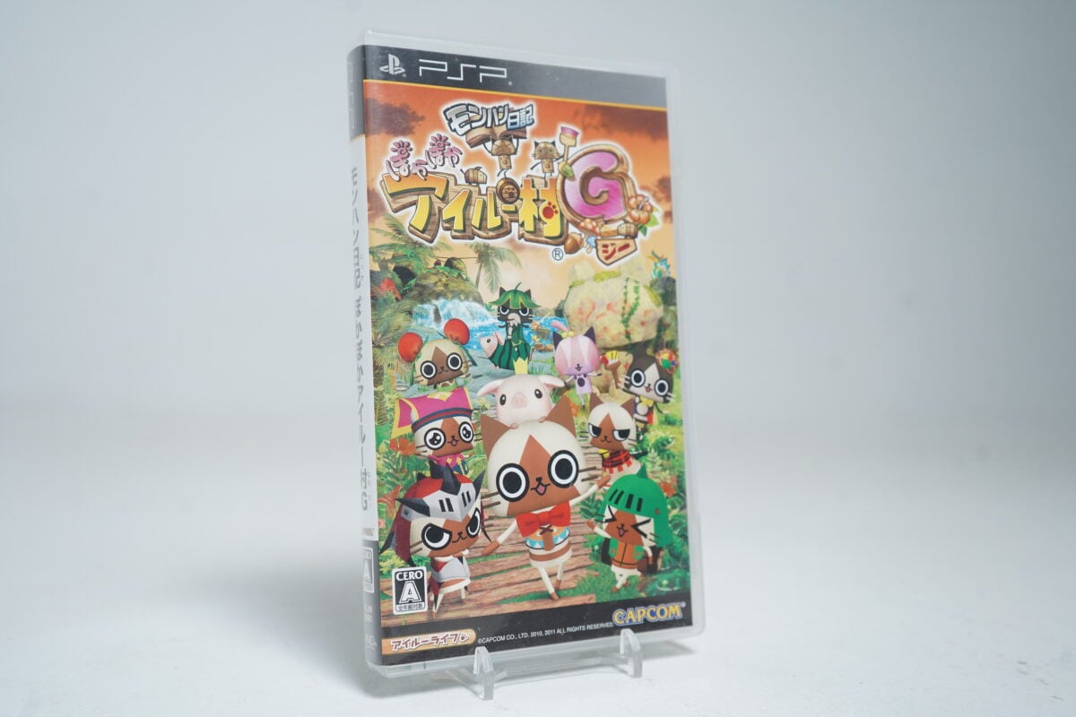 Monster Hunter Diary Poka Poka Airu Mura G PSP Game