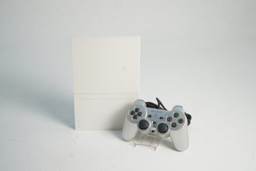 PS2 Slim Bundle (Custom White Shell)