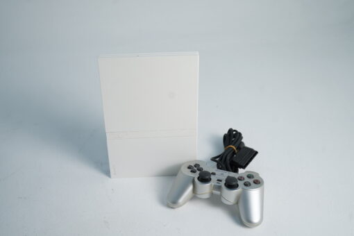⁦PS2 Slim Bundle (Custom White Shell)⁩ - الصورة ⁦6⁩