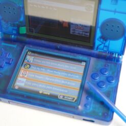 Alternative view of DS Lite Transparent (Blue) [Modded]
