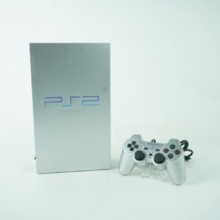 PS2 Fat مجموعة الكونسول (فضي)