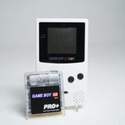 Alternative view of Nintendo Gameboy Color White