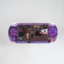 Sony PSP 3000 Transparent (Purple) [Modded]