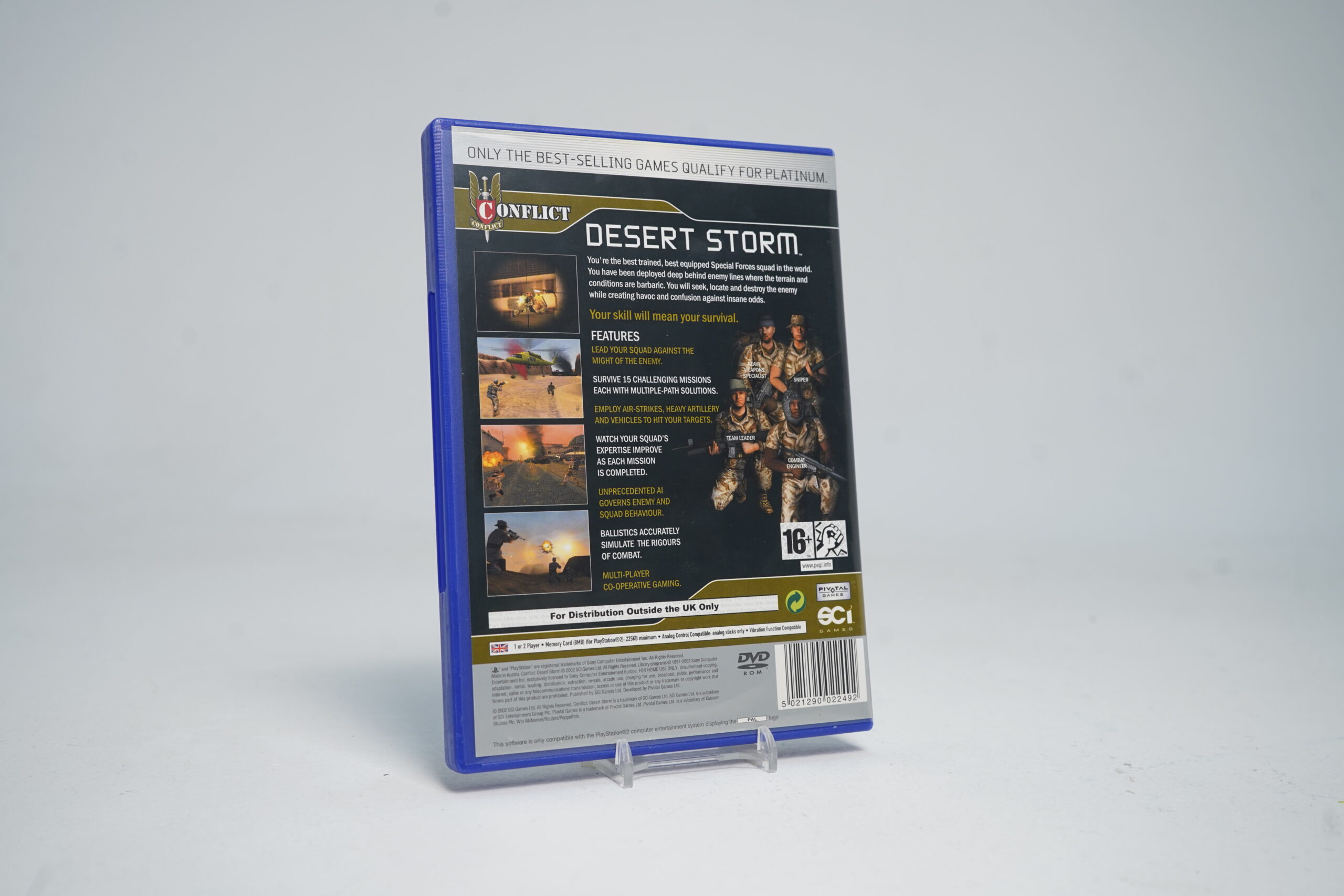 Conflict: Desert Storm (Platinum, PAL) - Image 3