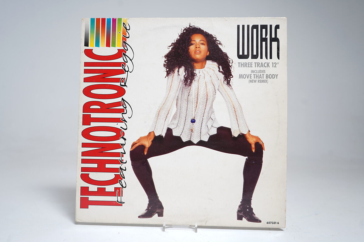 Technotronic – Work (feat. Reggie) (12″ Vinyl Single)