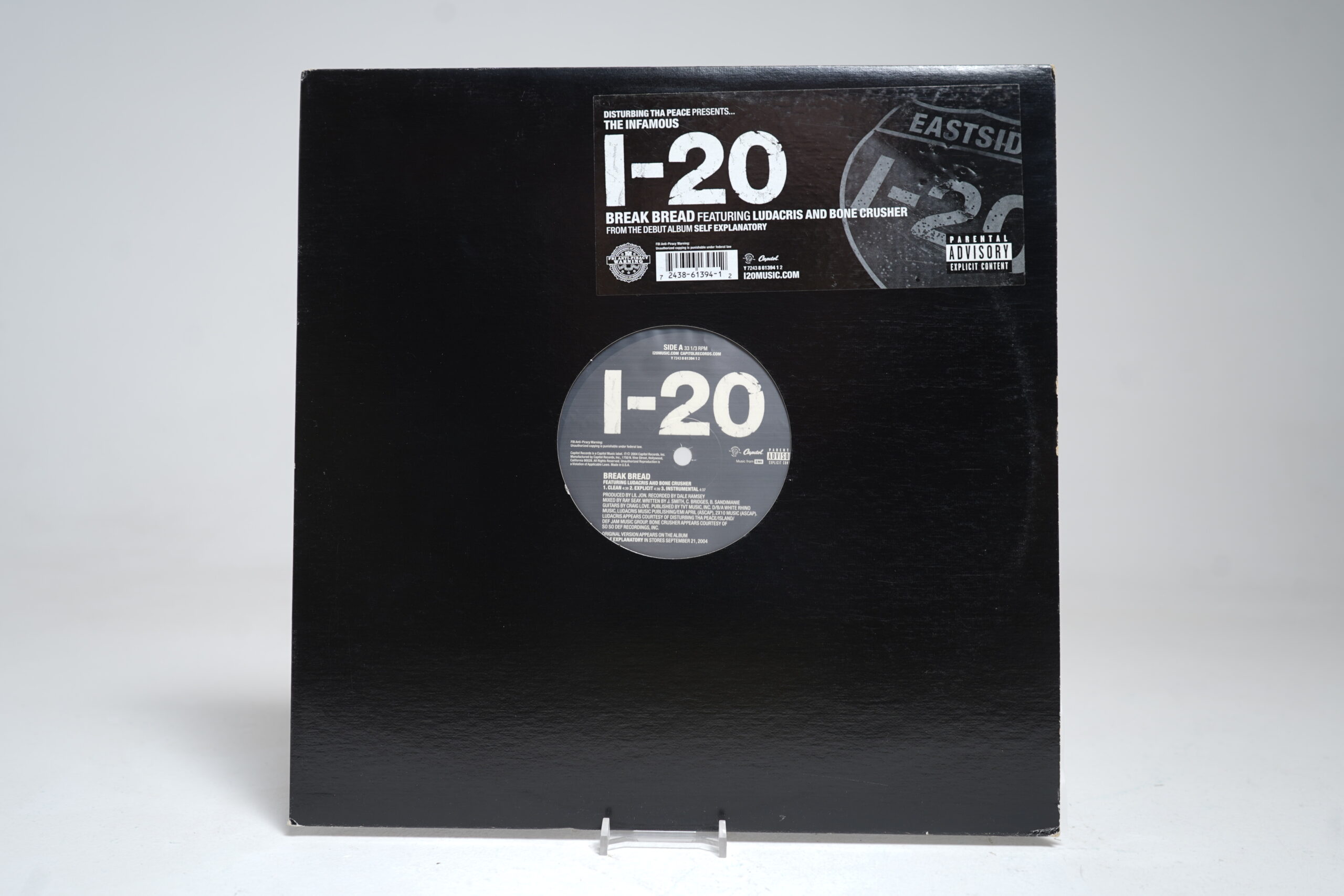 I-20 β Break Bread (feat. Ludacris & Bone Crusher) (12β³ Vinyl Single)