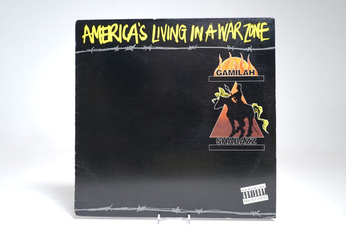 Gamilah Shabazz - America’s Living in a War Zone (12″ Vinyl Single)