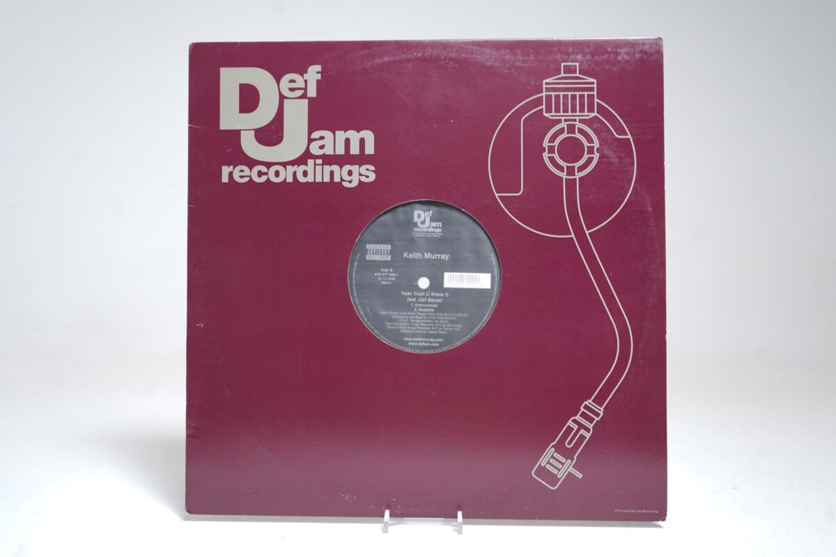 Keith Murray – Yeah Yeah U Know It (feat. Def Squad) (12″ Vinyl Single)