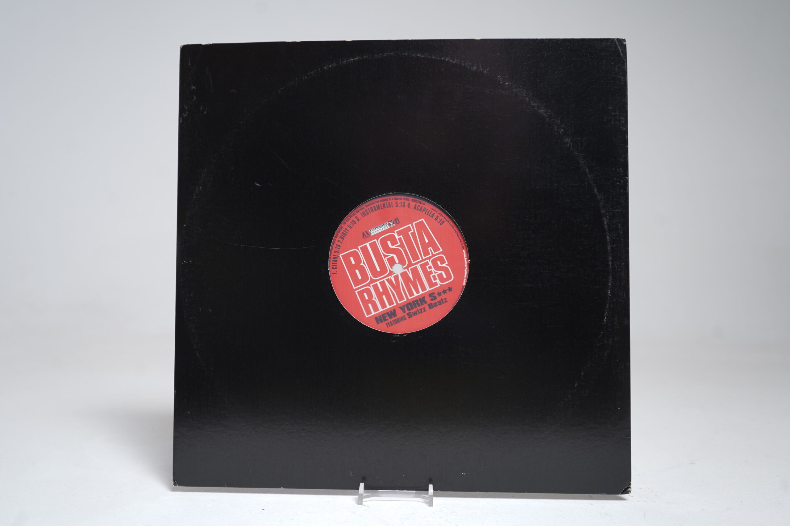 Busta Rhymes β I Love My B**** (feat. will.i.am & Kelis) / New York S*** (feat. Swizz Beatz) (12β³ Vinyl Single) - Image 2