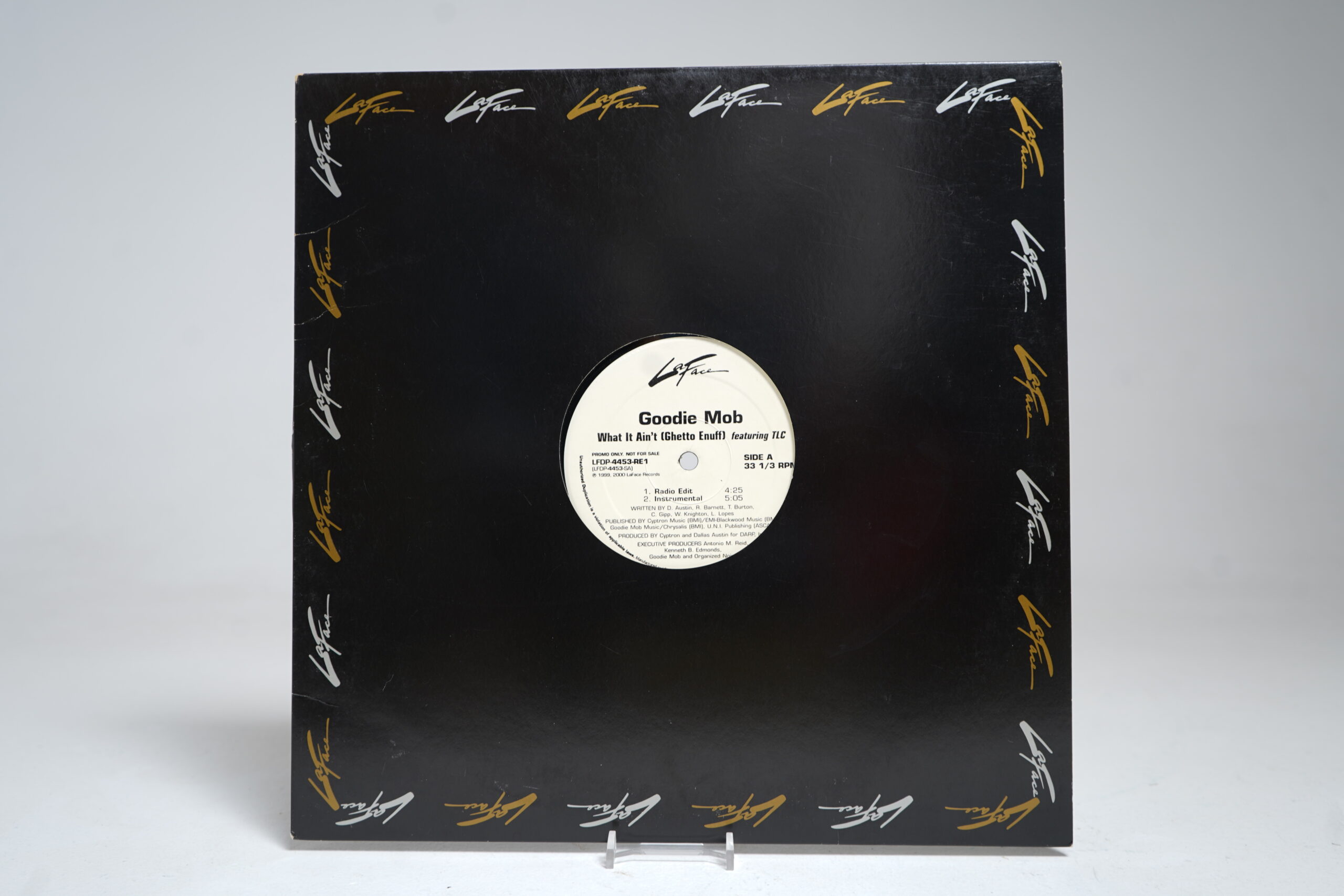 Goodie Mob – What It Ain’t (Ghetto Enuff) (feat. TLC) (12″ Vinyl Single) - Image 2