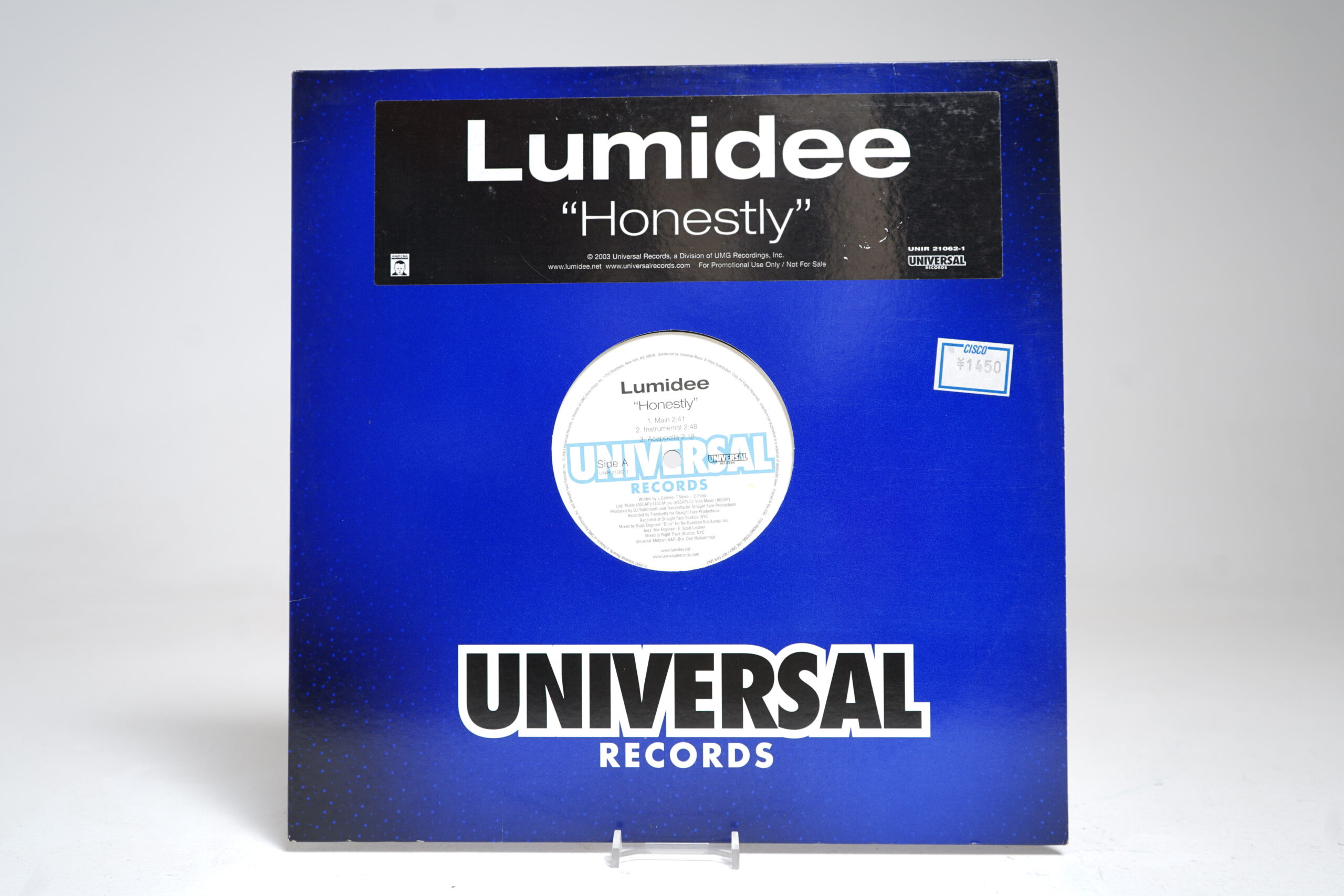 Lumidee β Honestly (12β³ Vinyl Single)
