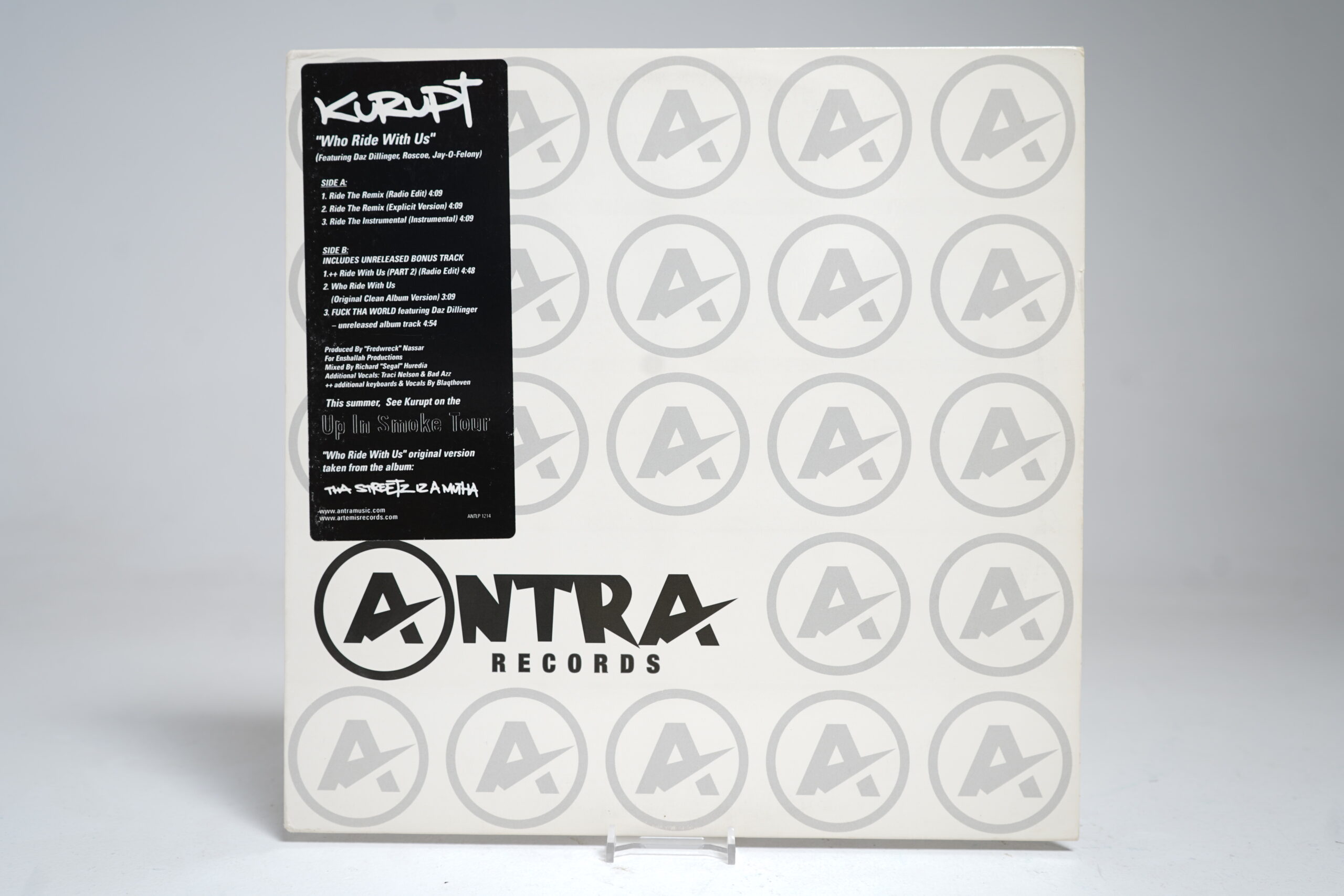 Kurupt β Who Ride With Us (12β³ Vinyl Single)