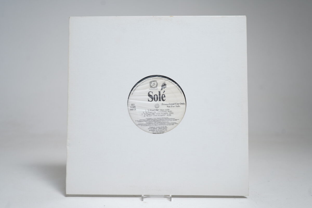 Solé – It Wasn’t Me (12″ Vinyl Single)