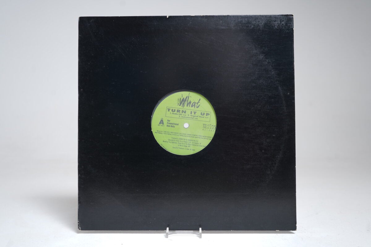 The What – Turn It Up (12″ Vinyl Single)