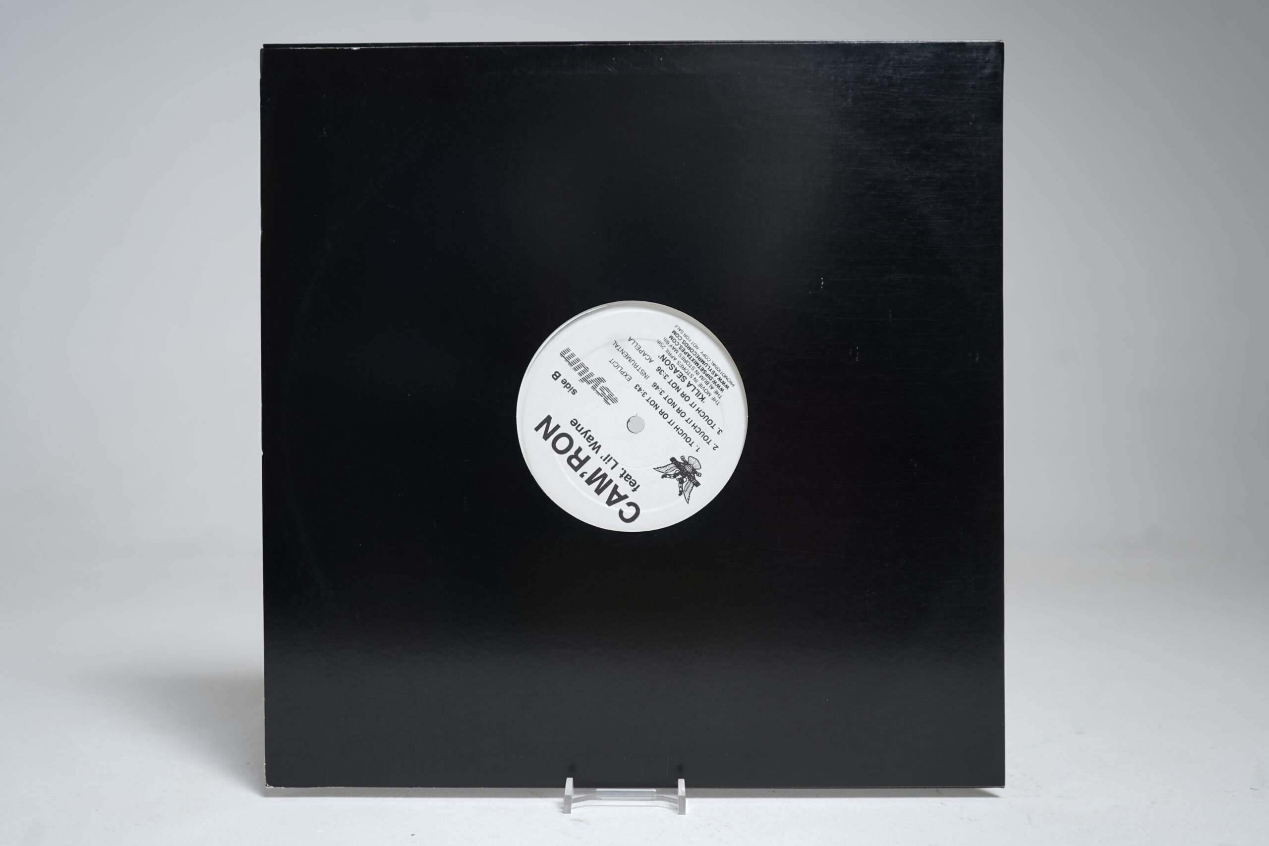 Cam’ron – Touch It or Not (feat. Lil’ Wayne) (12″ Vinyl Single) - Image 2