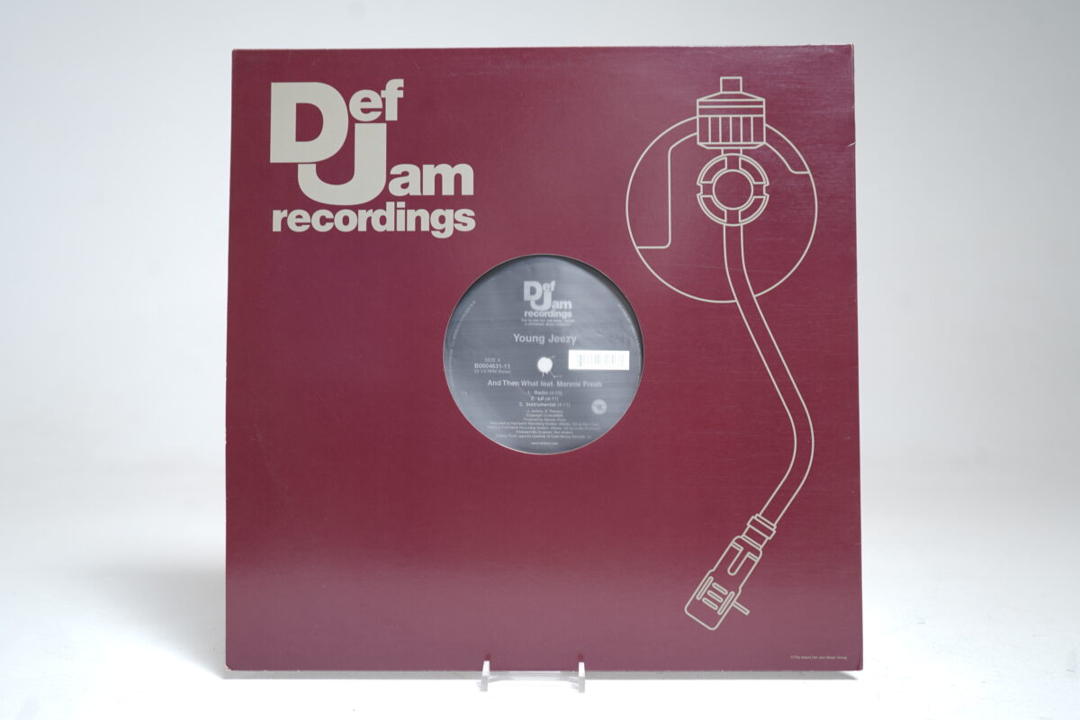 Young Jeezy – And Then What (feat. Mannie Fresh) (12″ Vinyl Single)
