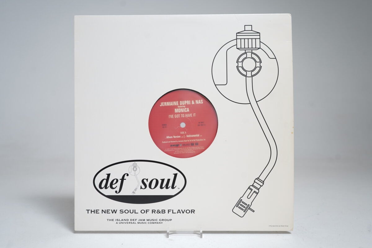 Jermaine Dupri & Nas – I’ve Got to Have It (feat. Monica) (12″ Vinyl Single)
