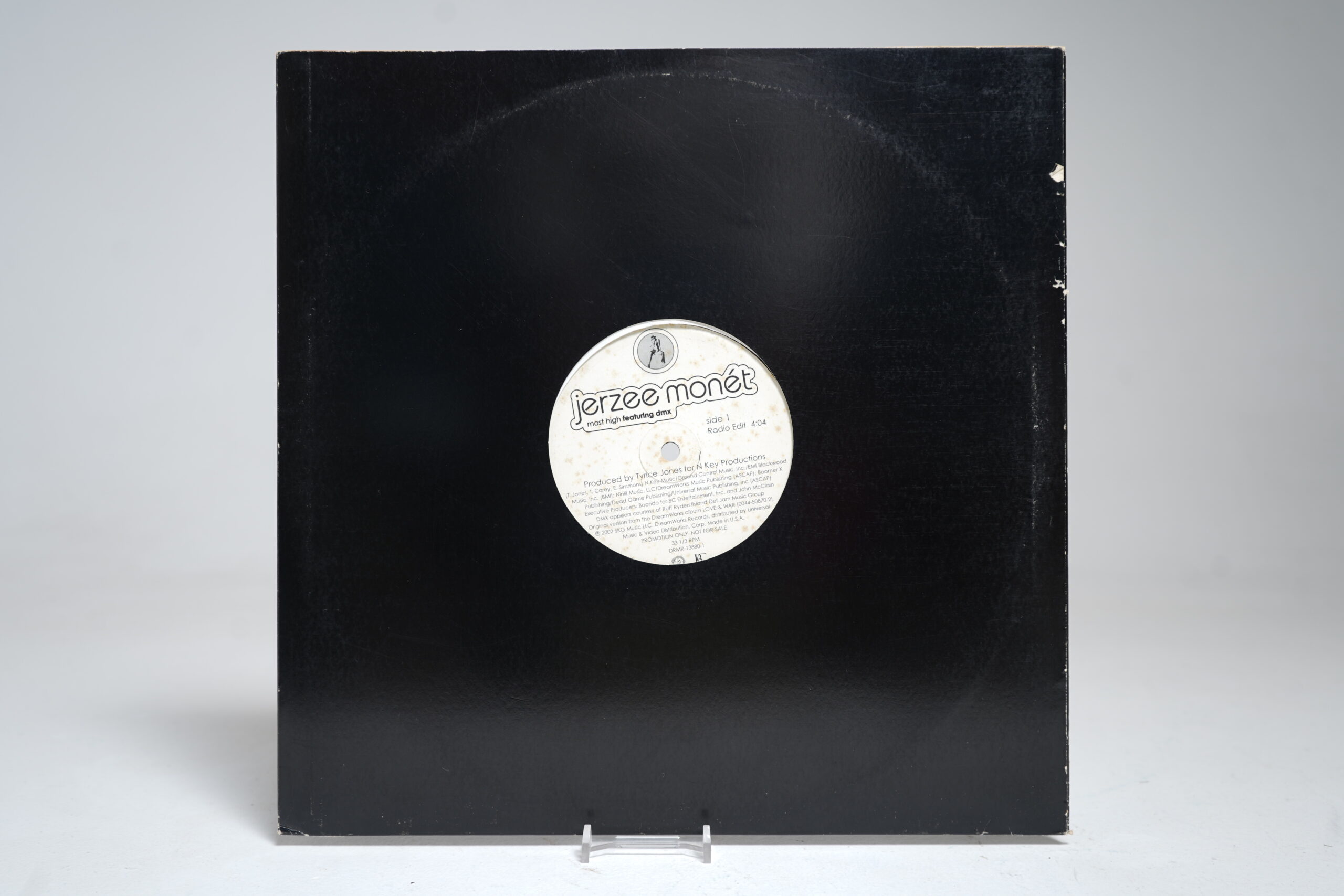 Jerzee Monét – Most High (feat. DMX) (12″ Vinyl Single) - Image 2