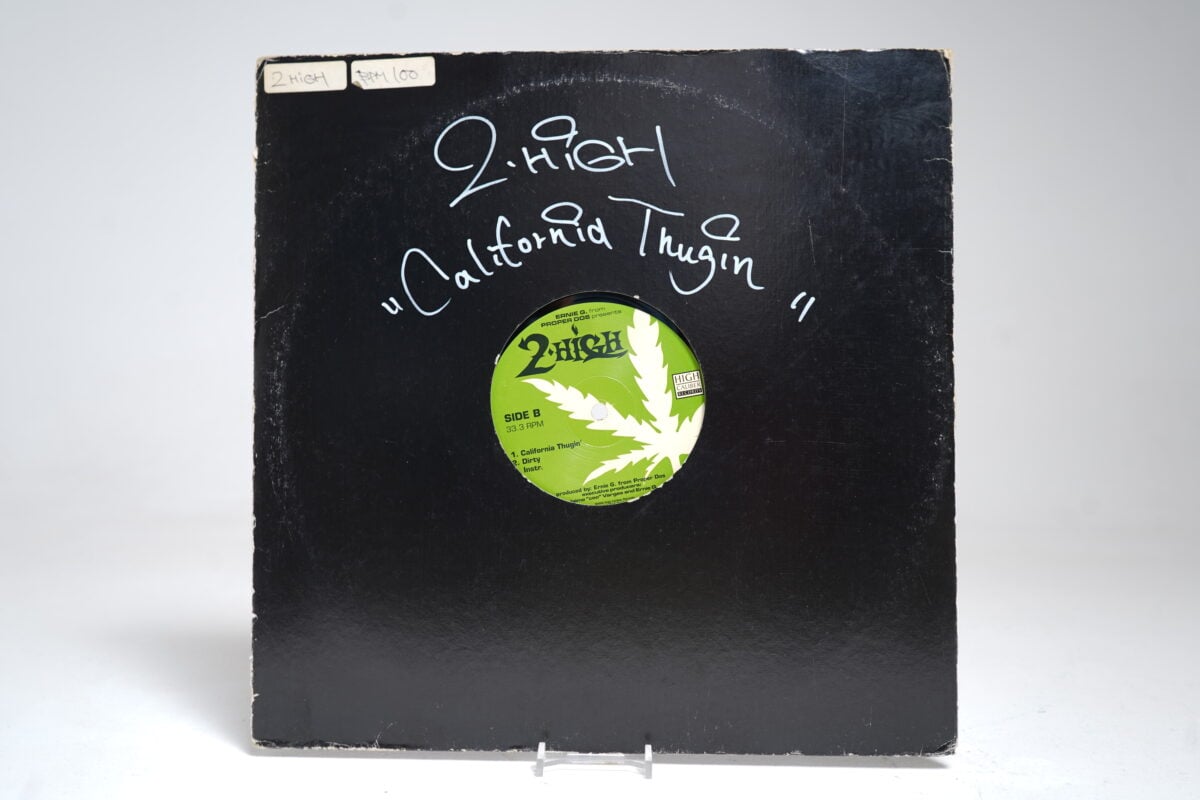 2 High – California Thuggin (12″ Vinyl Single)