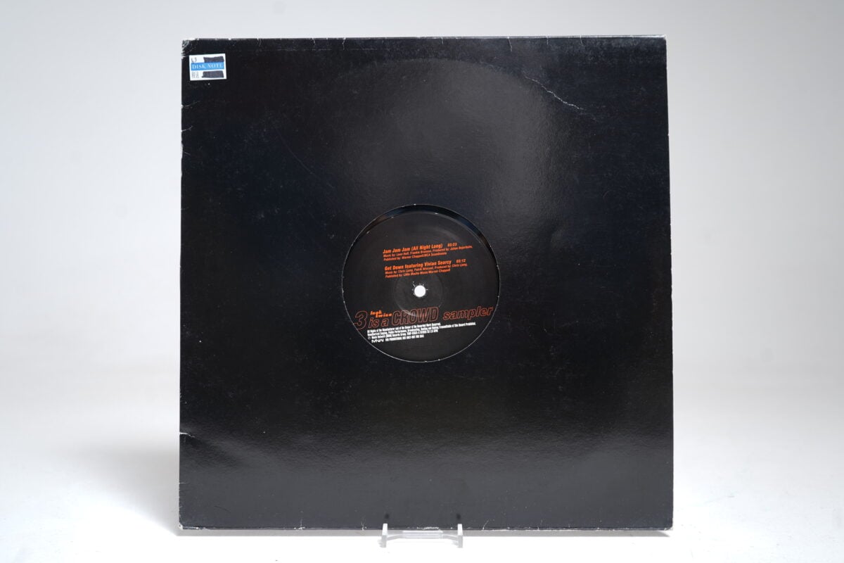 Various Artists – 3 Is a Crowd Sampler (12″ Vinyl Single)