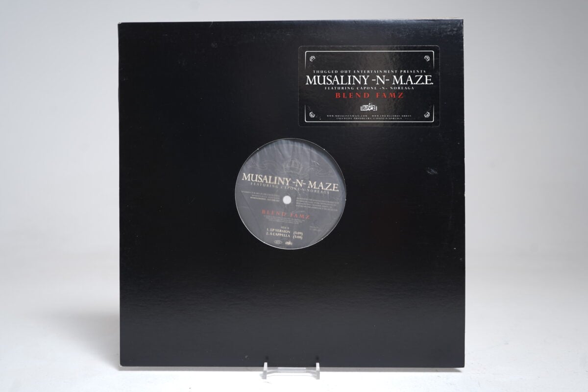 Musaliny-N-Maze – Blend Famz (feat. Capone-N-Noreaga) (12″ Vinyl Single)