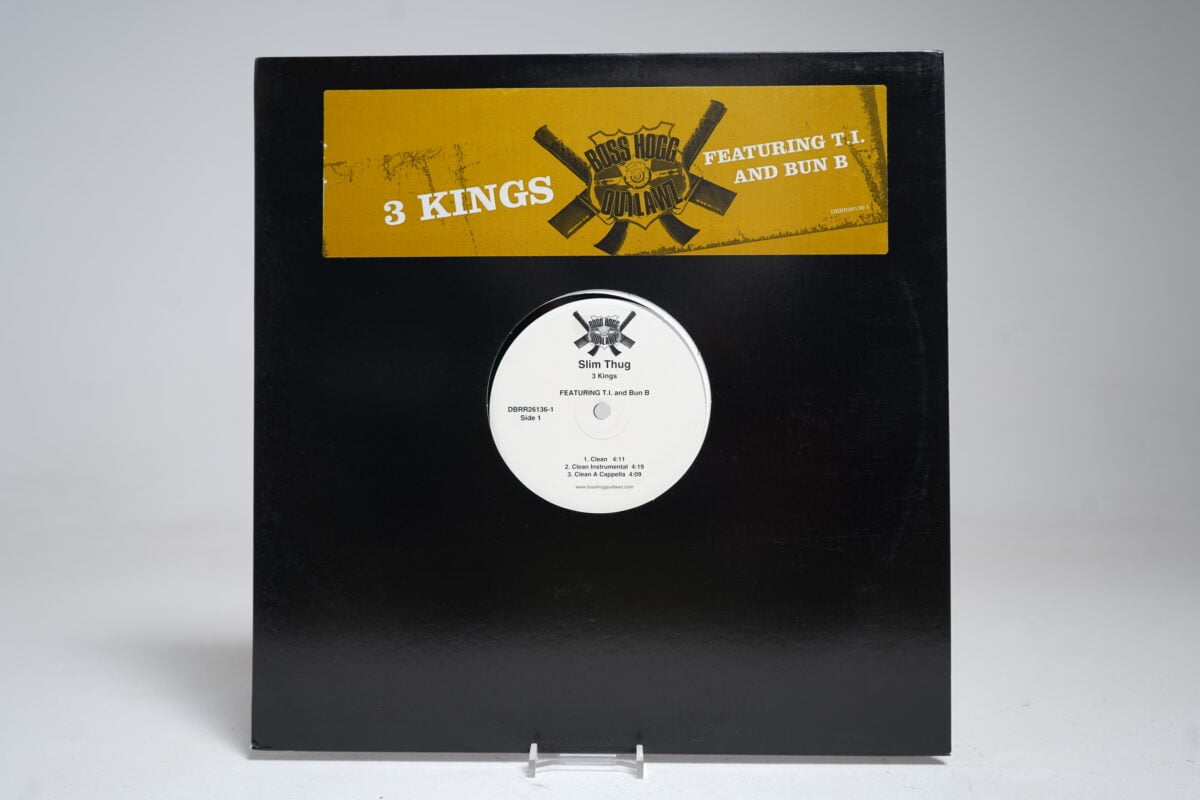 Slim Thug - 3 Kings (feat. T.I. & Bun B) (12″ Vinyl Single)