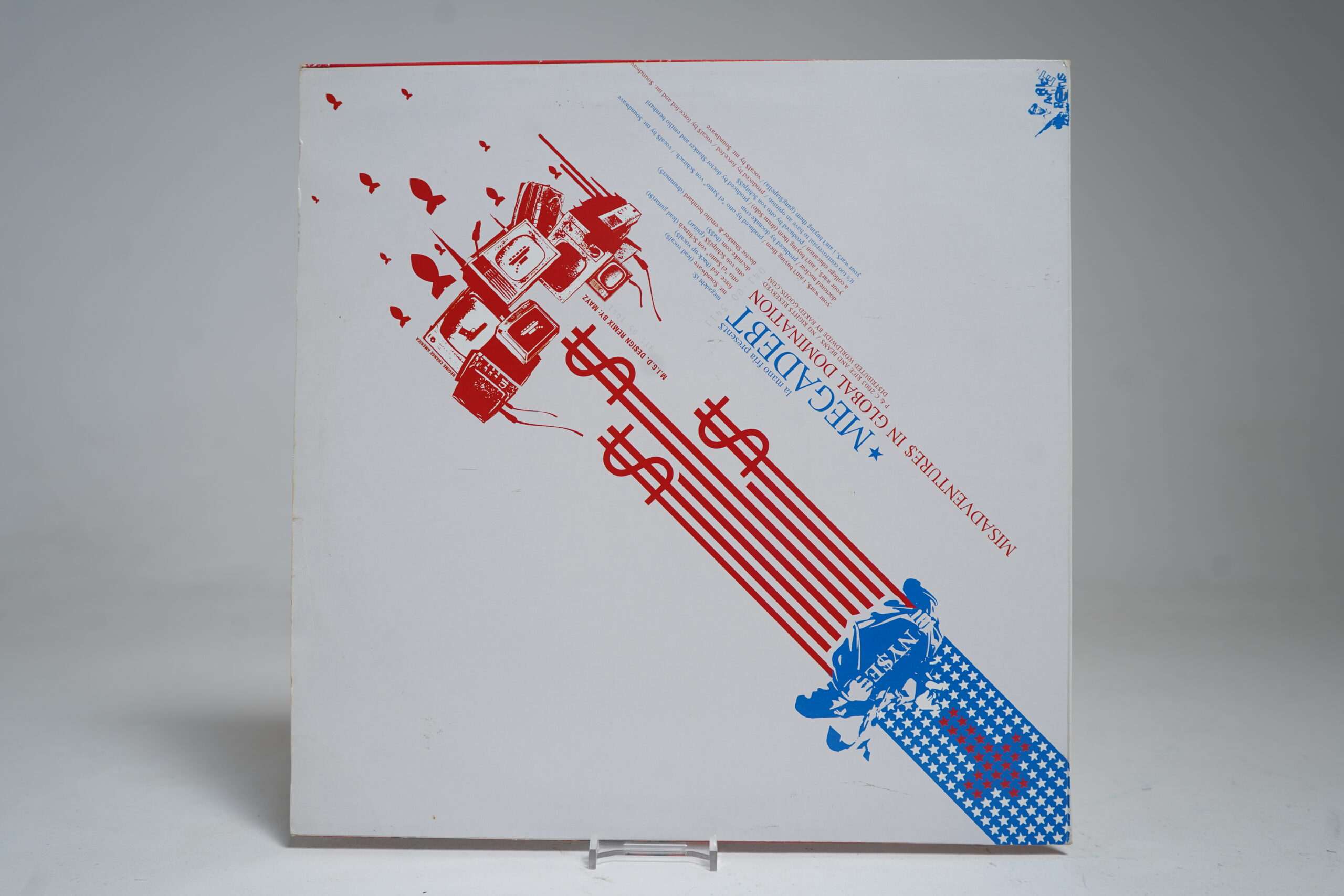 Megadebt - Misadventures in Global Domination (12β³ Vinyl Single) - Image 2