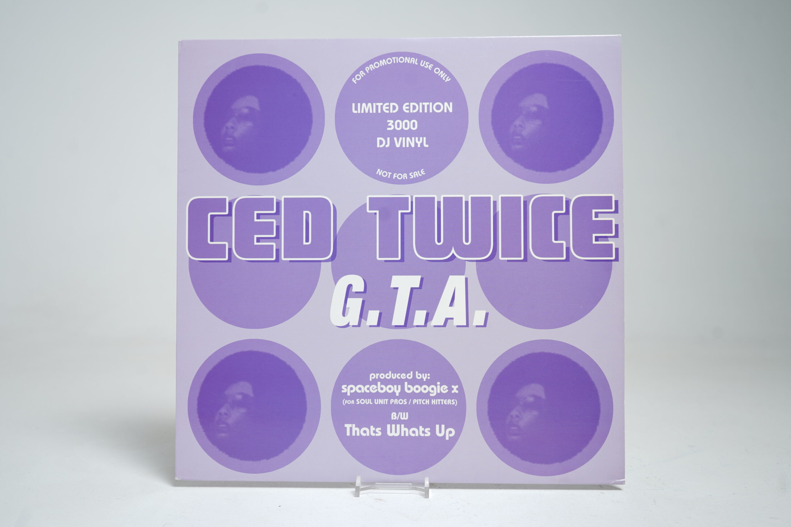 Ced Twice - G.T.A. (12β³ Vinyl Single)