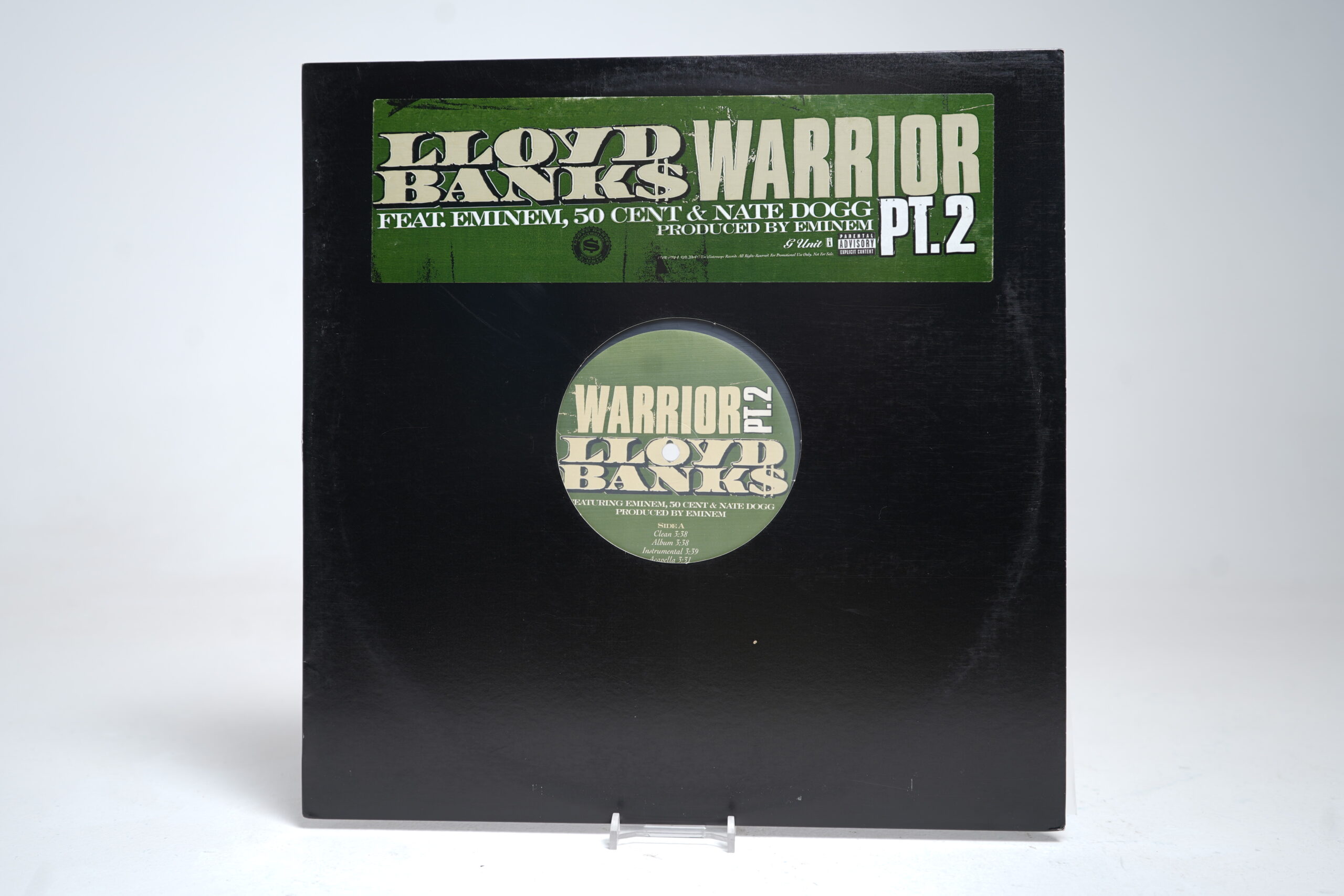 Lloyd Banks β Warrior Pt.2 (feat. Eminem, 50 Cent & Nate Dogg) (12β³ Vinyl Single)