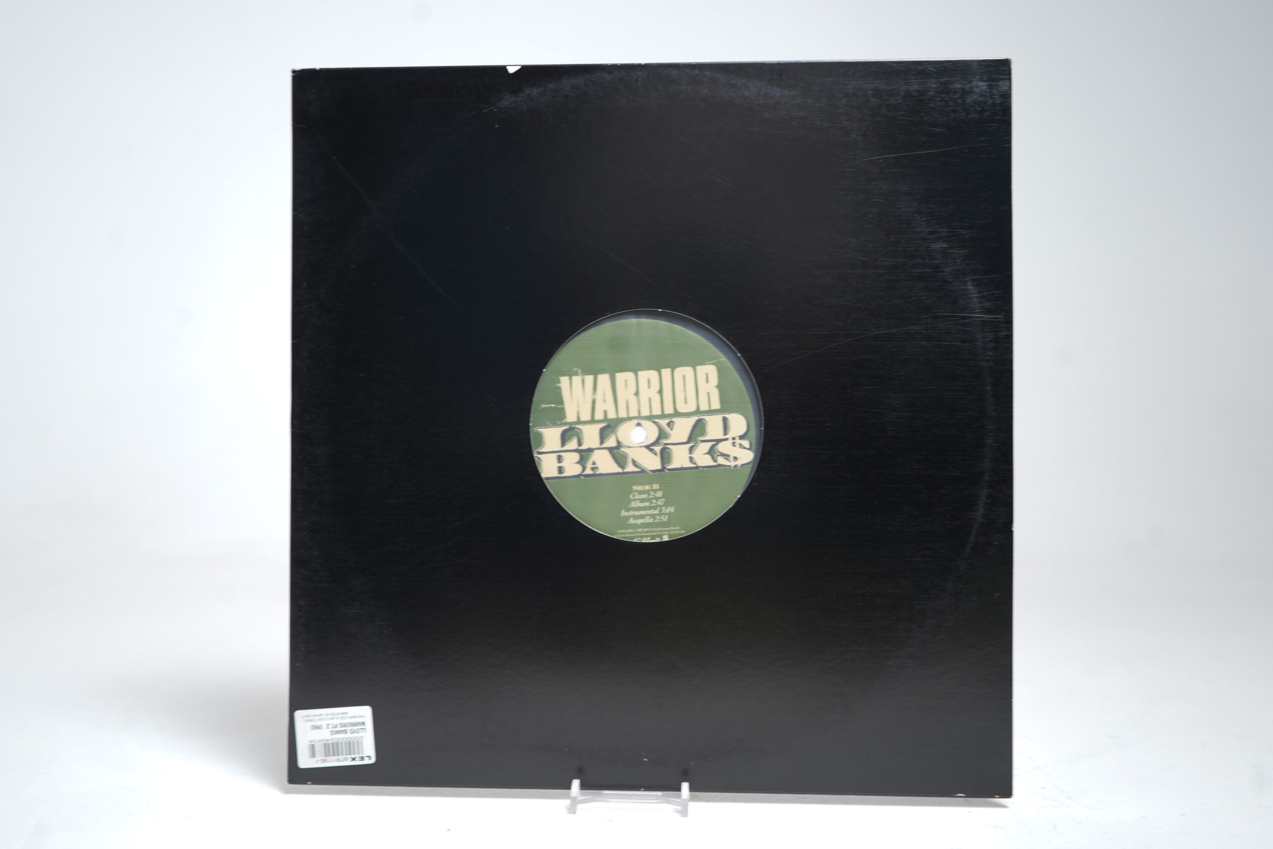 Lloyd Banks β Warrior Pt.2 (feat. Eminem, 50 Cent & Nate Dogg) (12β³ Vinyl Single) - Image 2