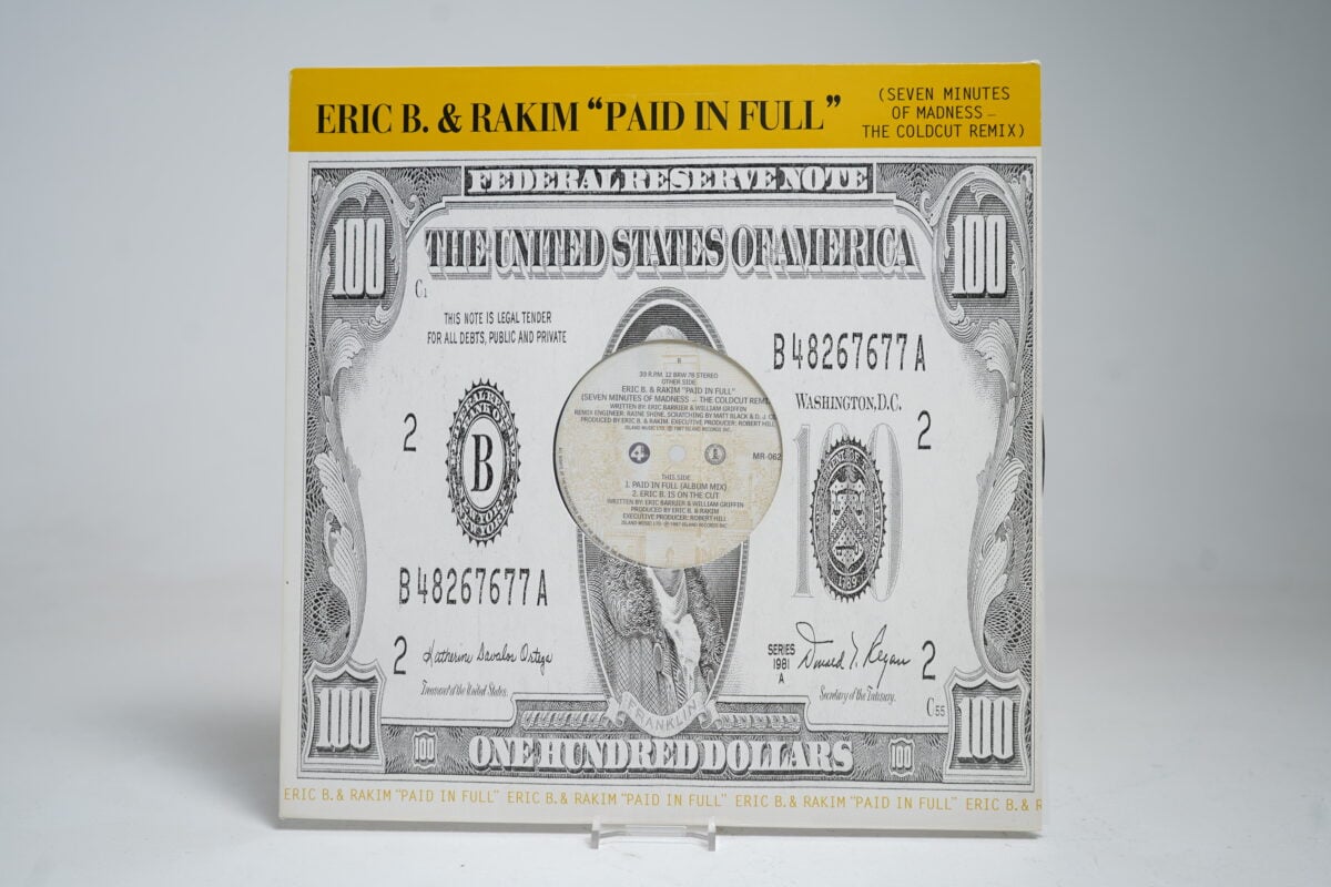 Eric B. & Rakim – Paid in Full (The Coldcut Remix) (12″ Vinyl Single)