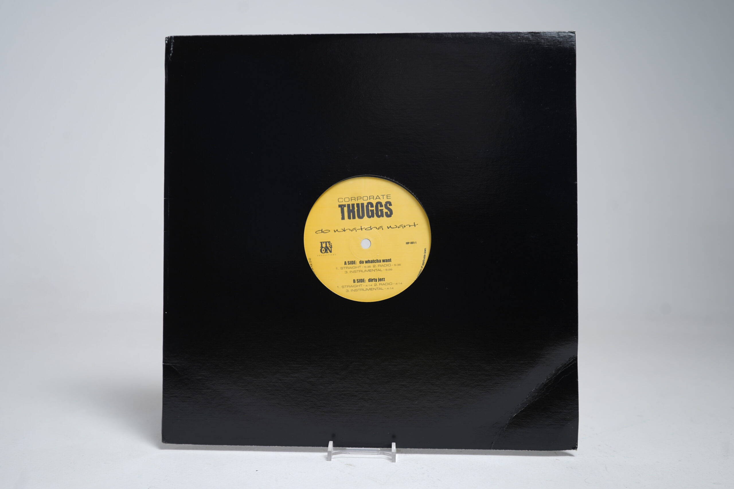 Corporate Thuggs β Do Whatcha Want (12β³ Vinyl Single) - Image 2