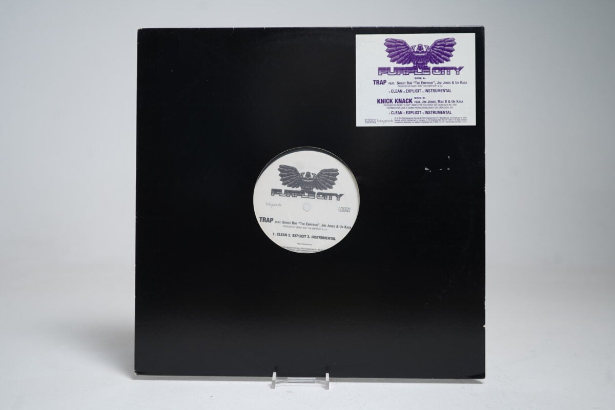 Purple City - Trap / Knick Knack (12" Vinyl Single)