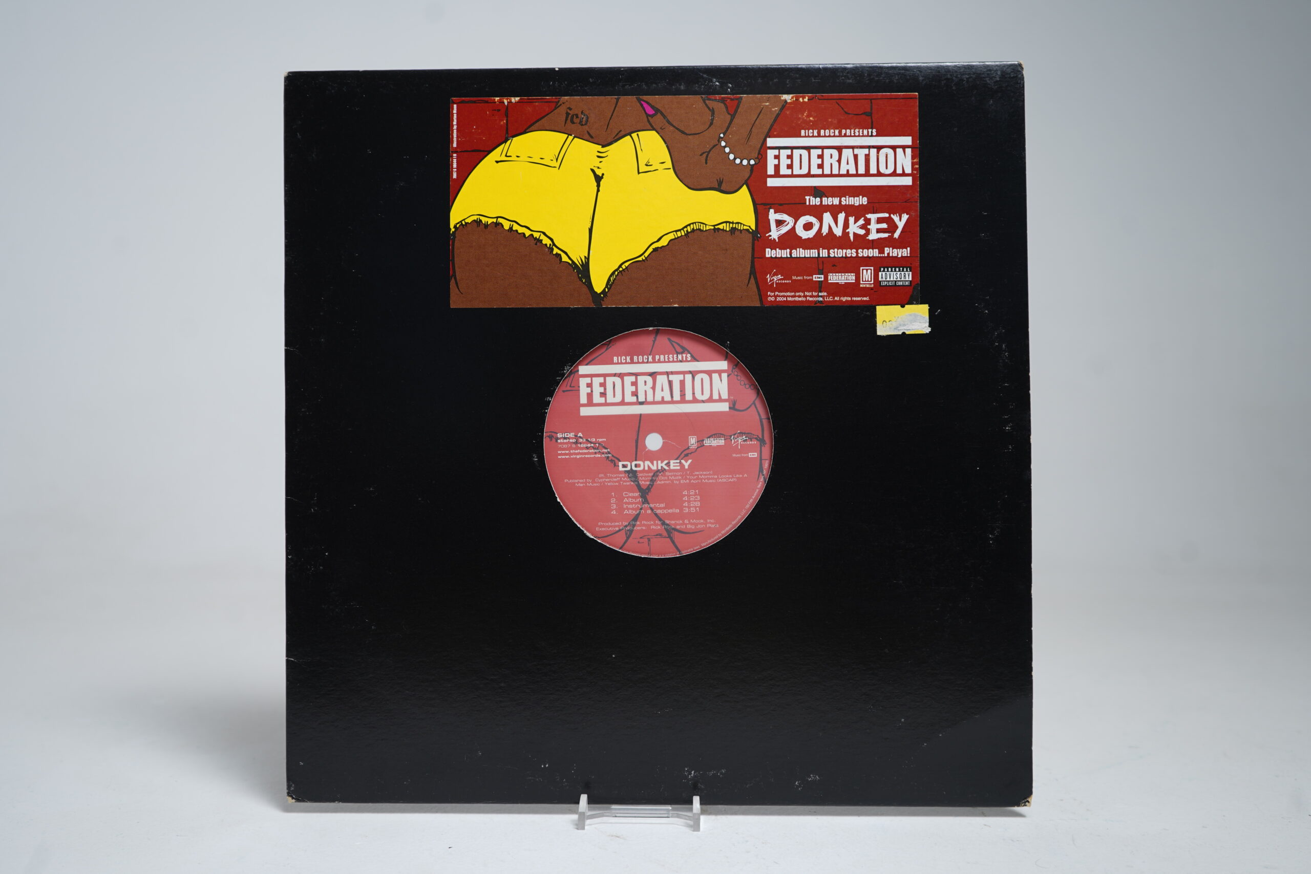 Federation - Donkey (12" Vinyl" Single)