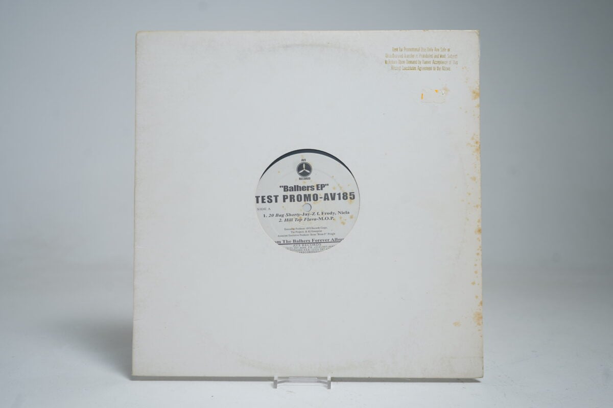Balhers EP – Test Promo (12" Vinyl Single)