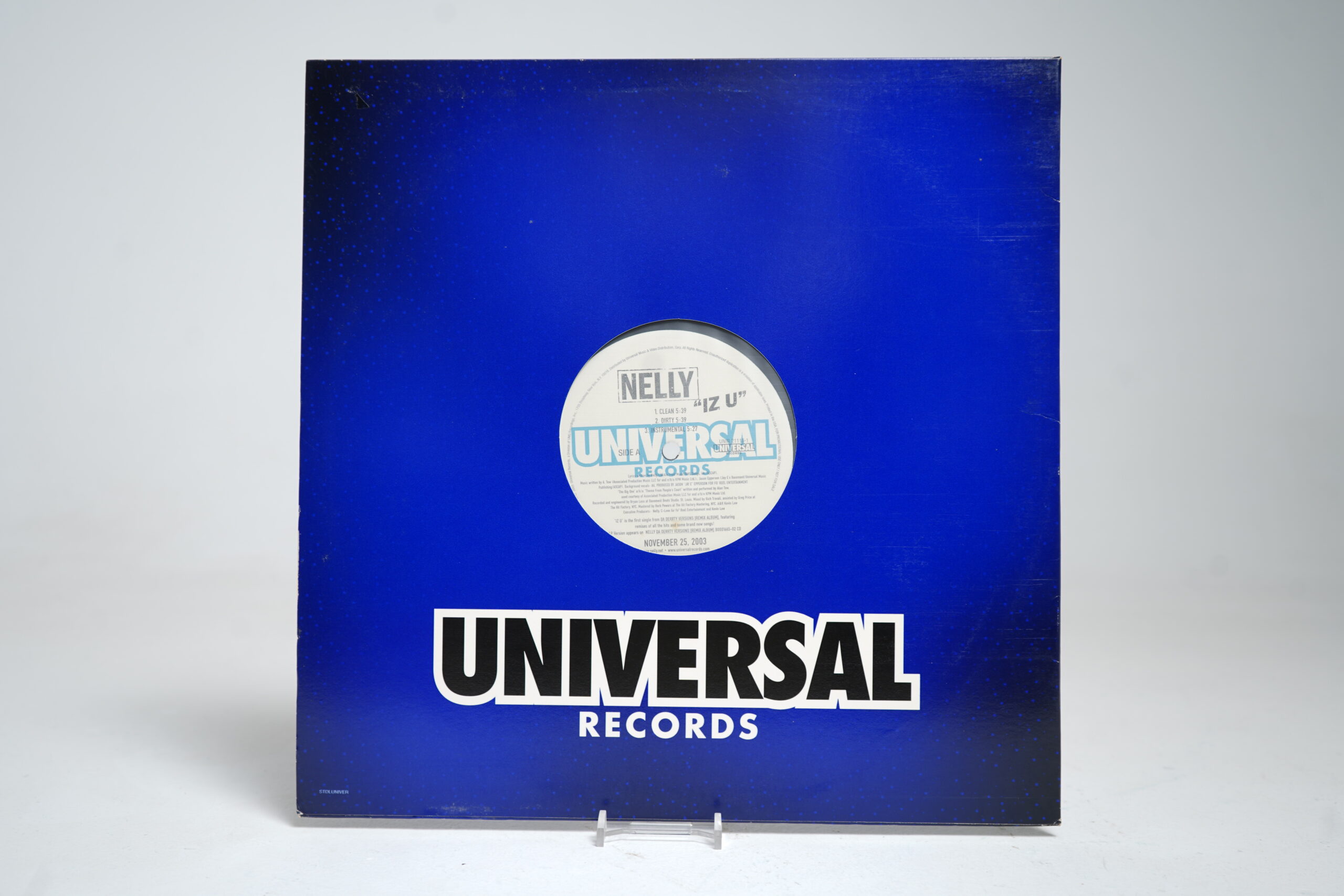 Nelly β Iz U (12" Vinyl Single) - Image 2