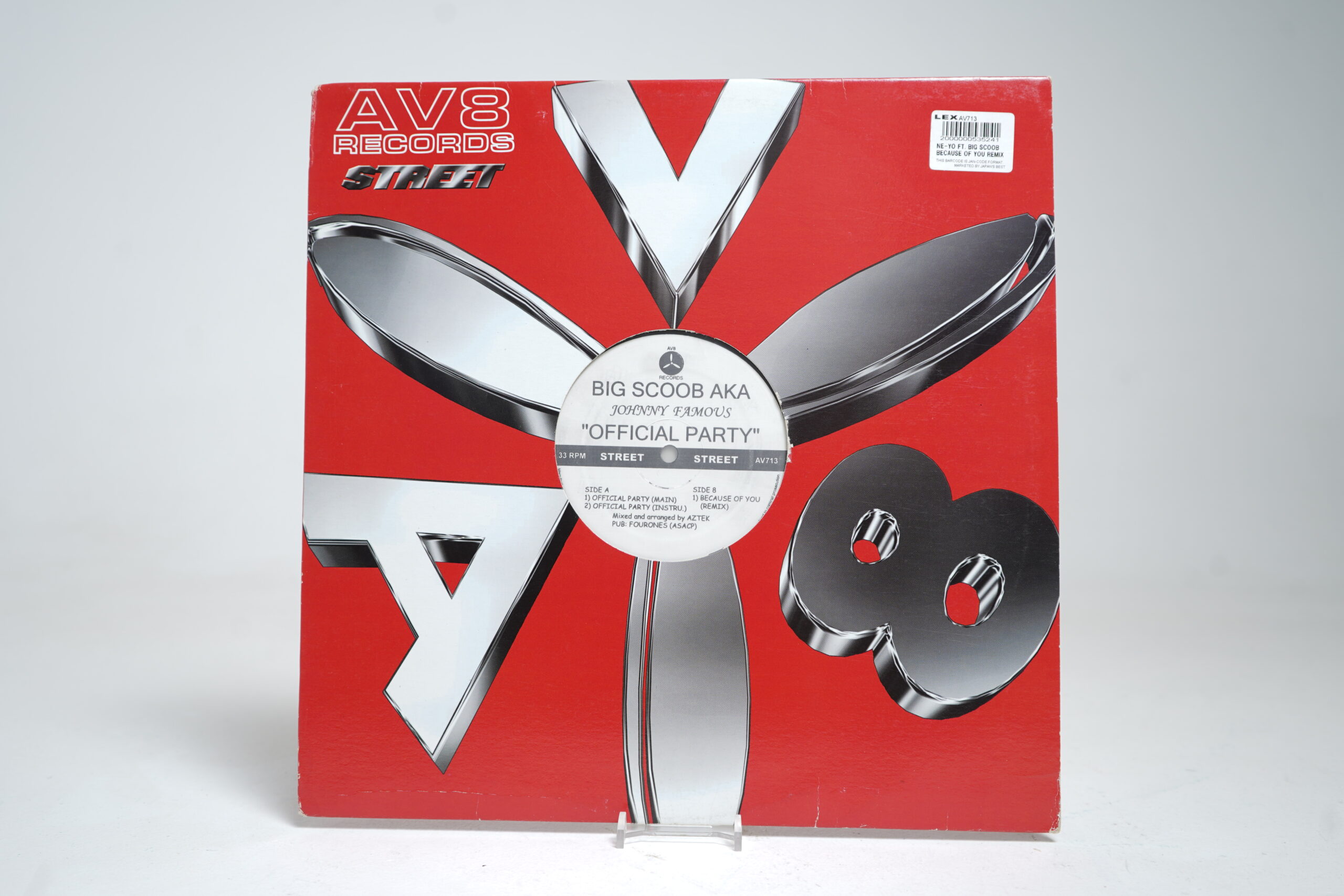 Big Scoob aka Johnny Famous β Official Party (12" Vinyl Single)