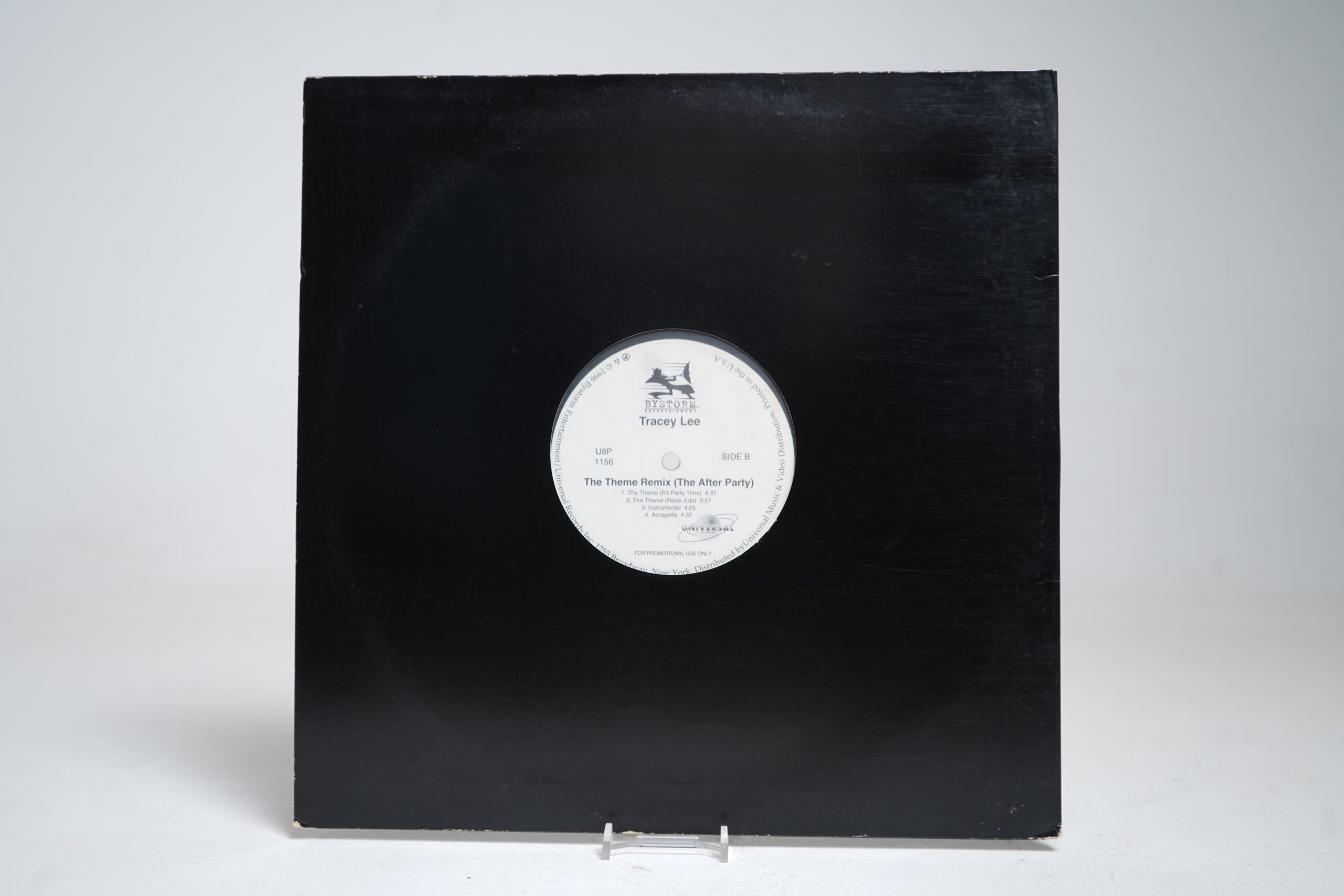 Tracey Lee β The Theme (The After Party Remix) (12" Vinyl Single) - Image 2