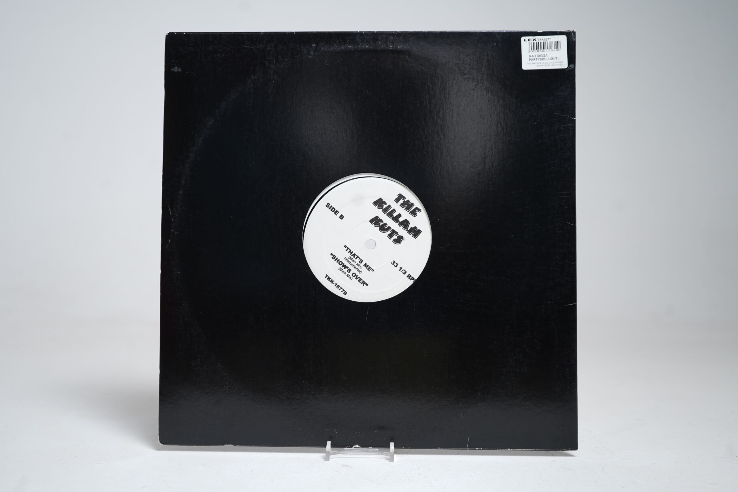 The Killah Kutz β Party & Bullshit / Dance With Me (12" Vinyl Single) - Image 2