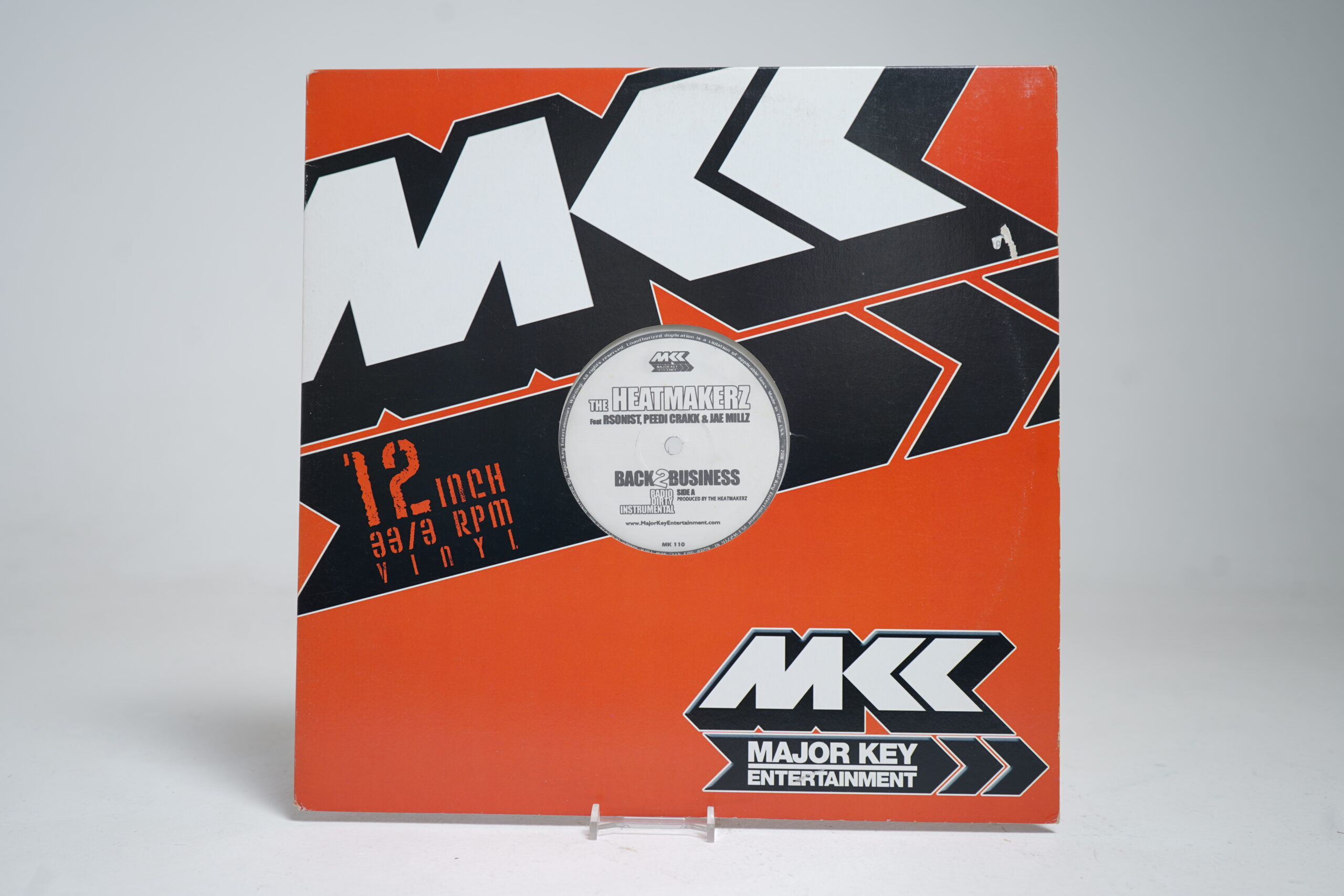 The Heatmakerz β Back 2 Business (feat. Rsonist, Peedi Crakk & Jae Millz) (12" Vinyl Single)