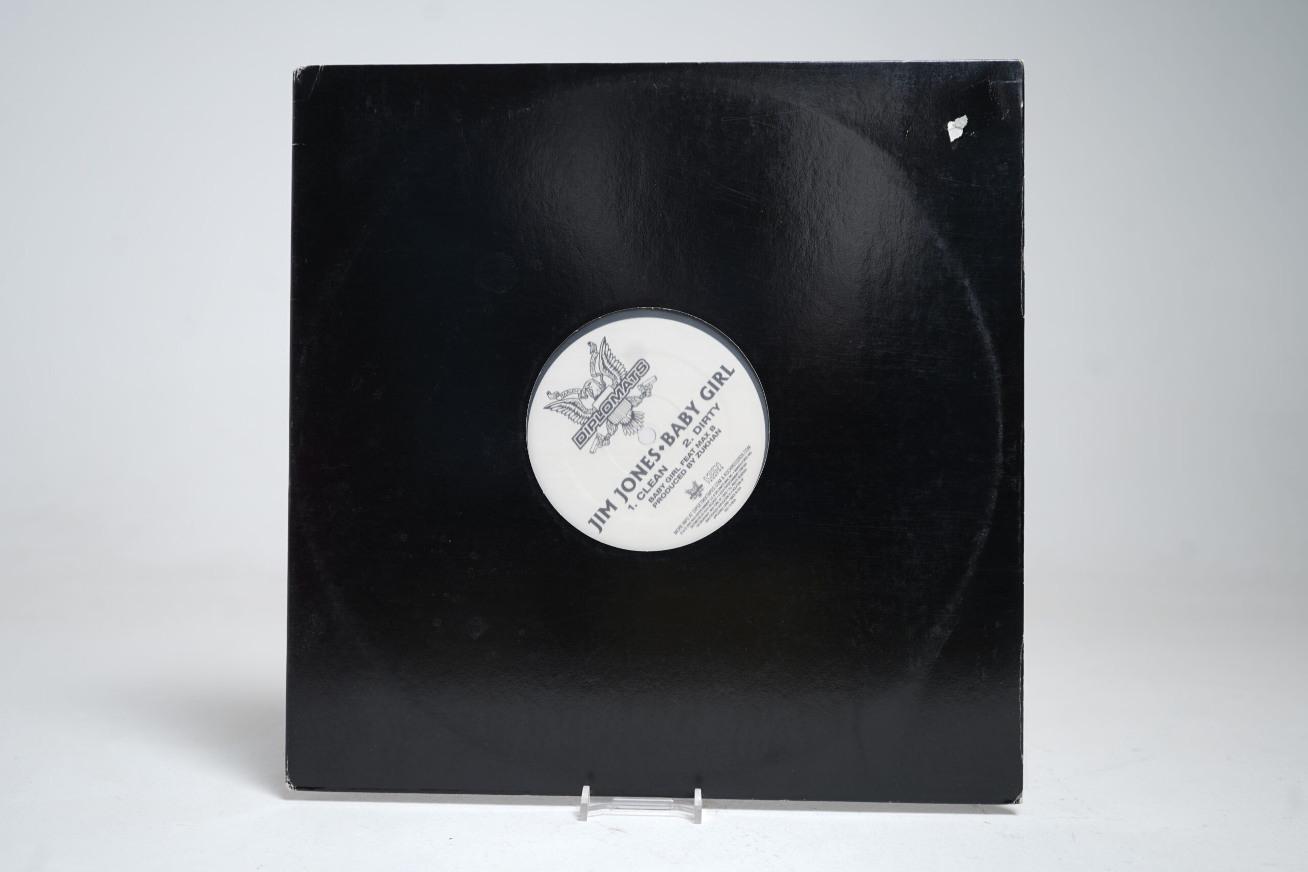 Jim Jones β Baby Girl (feat. Max B) (12" Vinyl Single) - Image 2