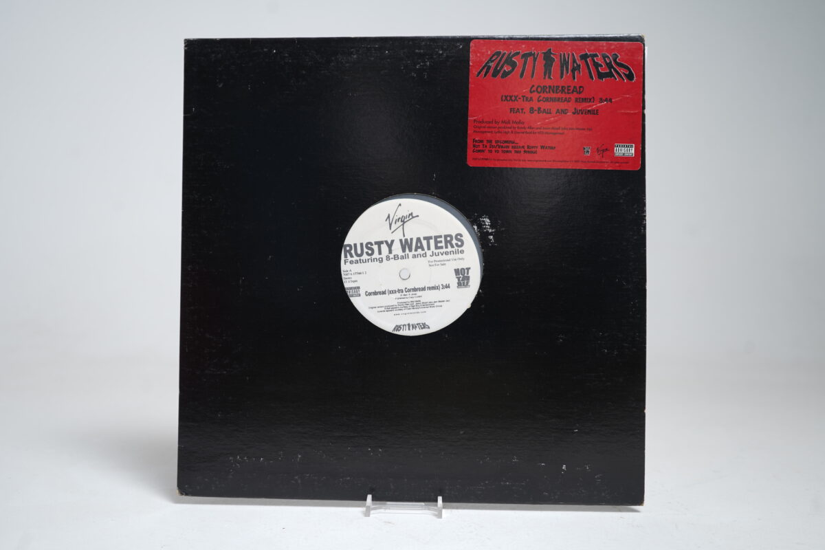 Rusty Waters – Cornbread (XXX-Tra Cornbread Remix) (feat. 8-Ball & Juvenile) (12" Vinyl Single)