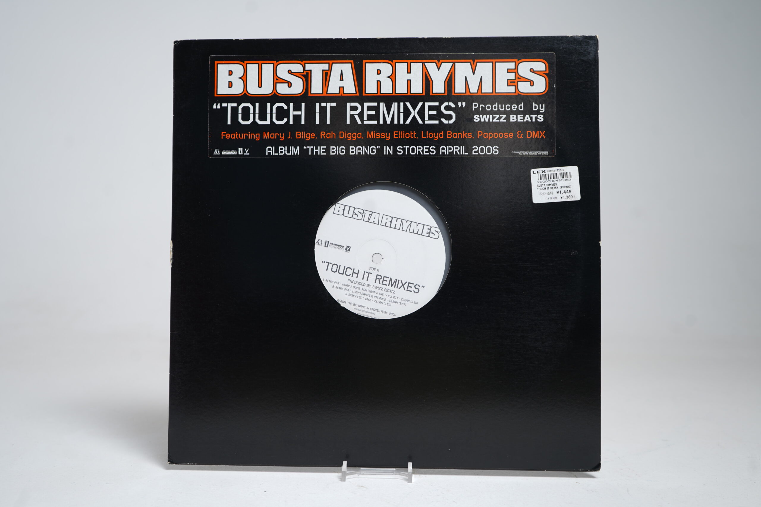 Busta Rhymes β Touch It Remixes (12" Vinyl Single)
