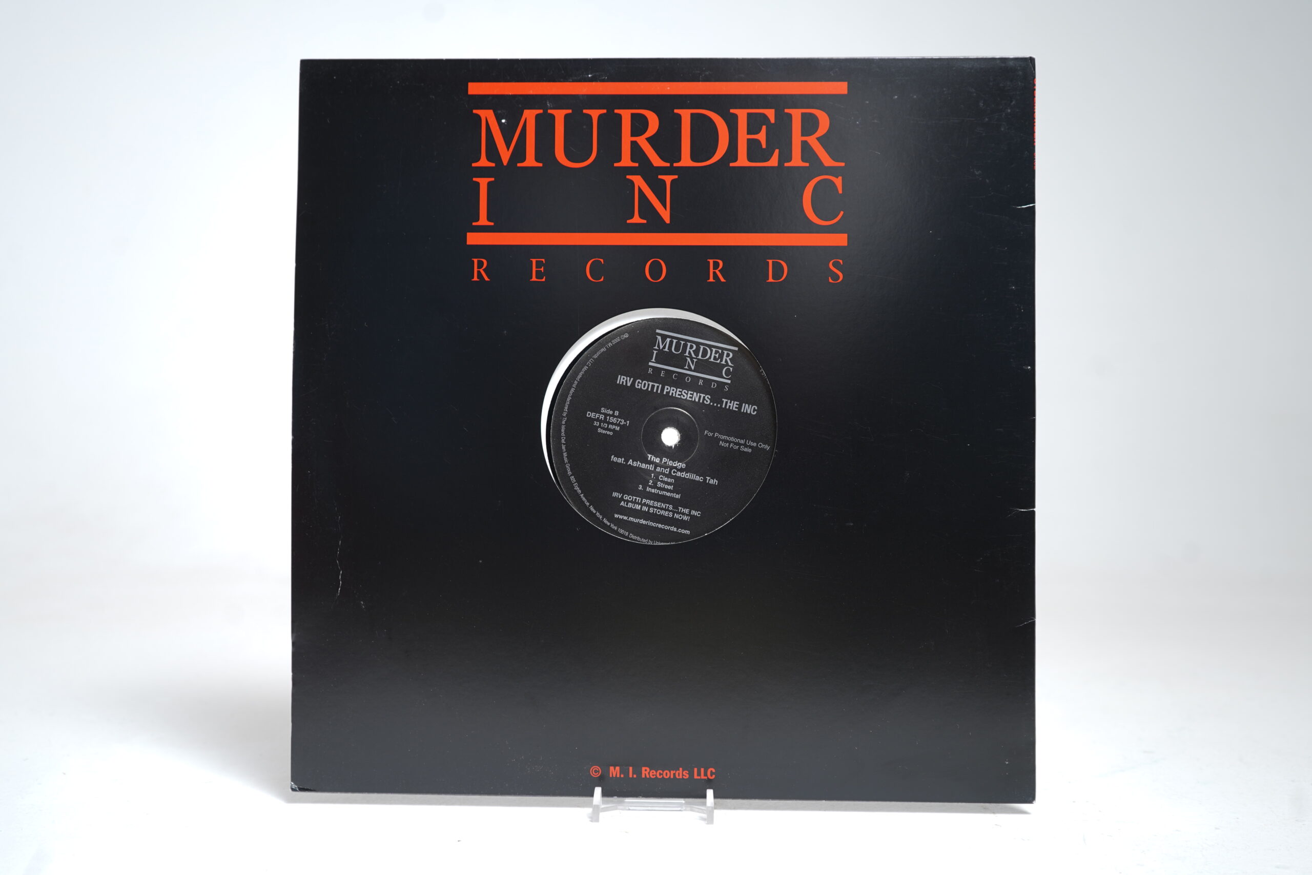 Irv Gotti Presents… The Remixes – The Pledge (Remix) (feat. Ashanti, Ja Rule & 2Pac) (12" Vinyl Single) - Image 2